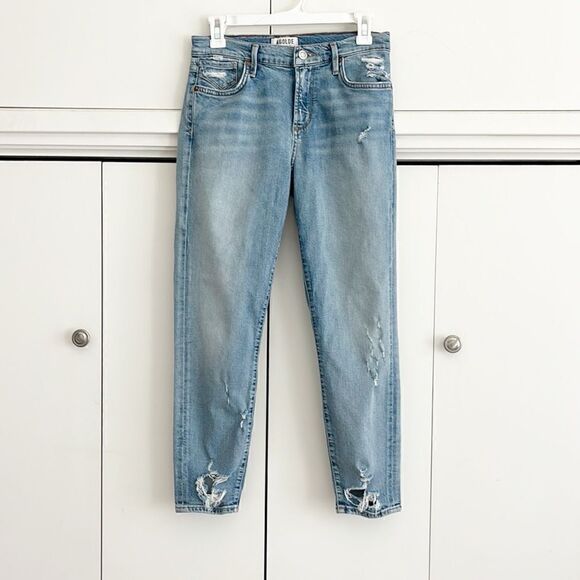 Agolde Denim - Agolde Sophie Cropped Skinny Distressed Jeans